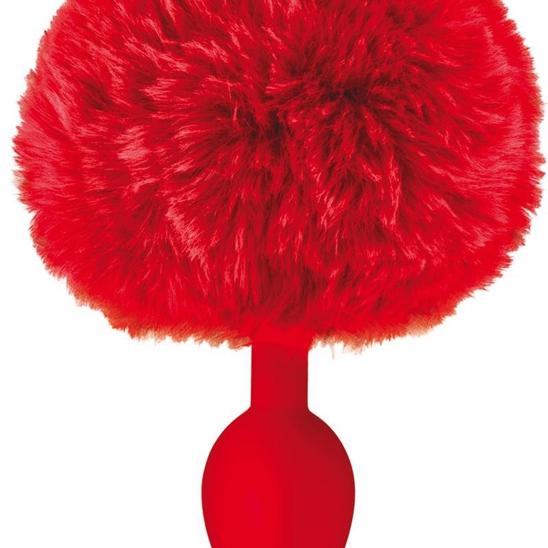 Fournisseur sextoys : plug rouge pompon