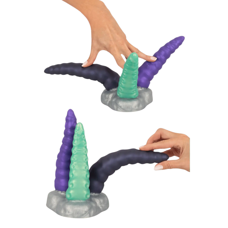 Gode Fantaisie Triple Tentacle - Sensations Inédites Gode Fantaisie Triple Tentacle - Sensations Inédites