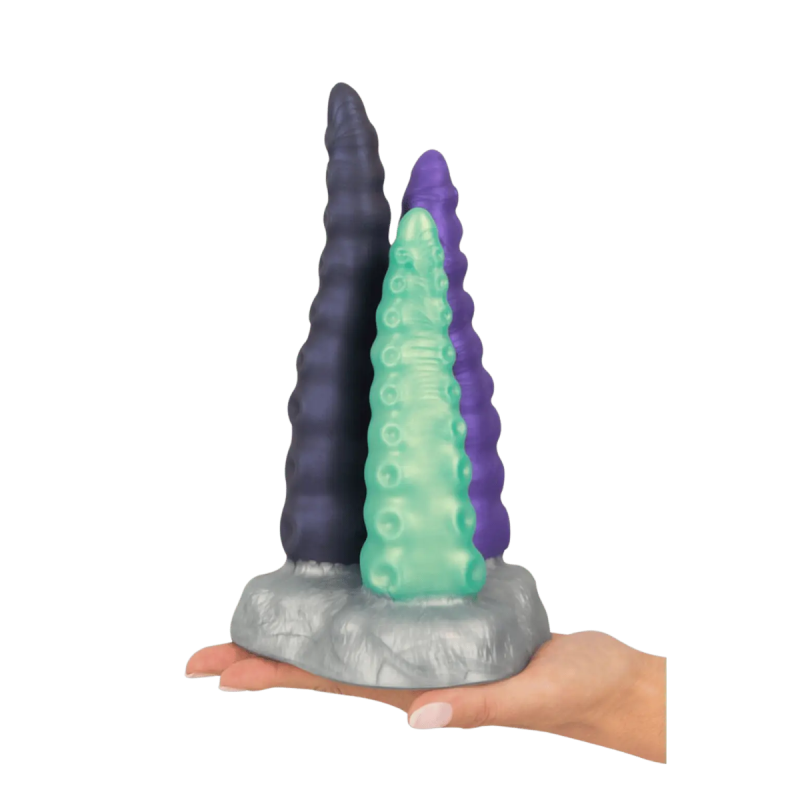 Gode Fantaisie Triple Tentacle - Sensations Inédites Gode Fantaisie Triple Tentacle - Sensations Inédites