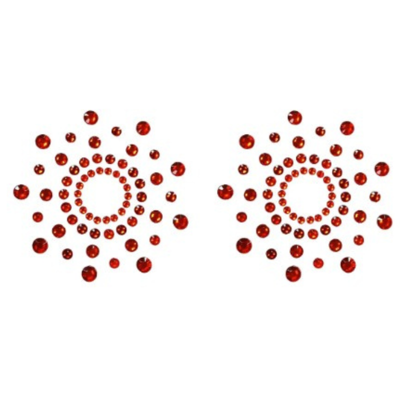 Cache tétons strass rouge - BeLily Accessories Cache tétons strass rouge - BeLily Accessories