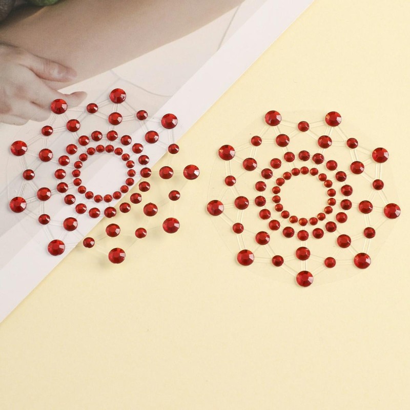 Cache tétons strass rouge - BeLily Accessories Cache tétons strass rouge - BeLily Accessories