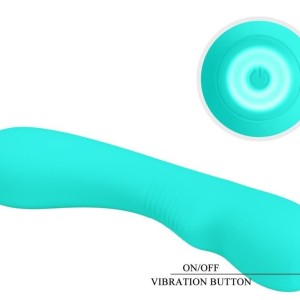 Stimulateur Prostatique Vibrant Matt 15 x 4cm Turquoise Stimulateur Prostatique Vibrant Matt 15 x 4cm Turquoise