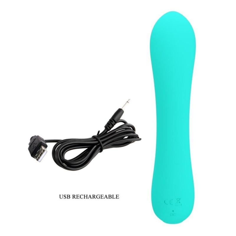 Stimulateur Prostatique Vibrant Matt 15 x 4cm Turquoise Stimulateur Prostatique Vibrant Matt 15 x 4cm Turquoise