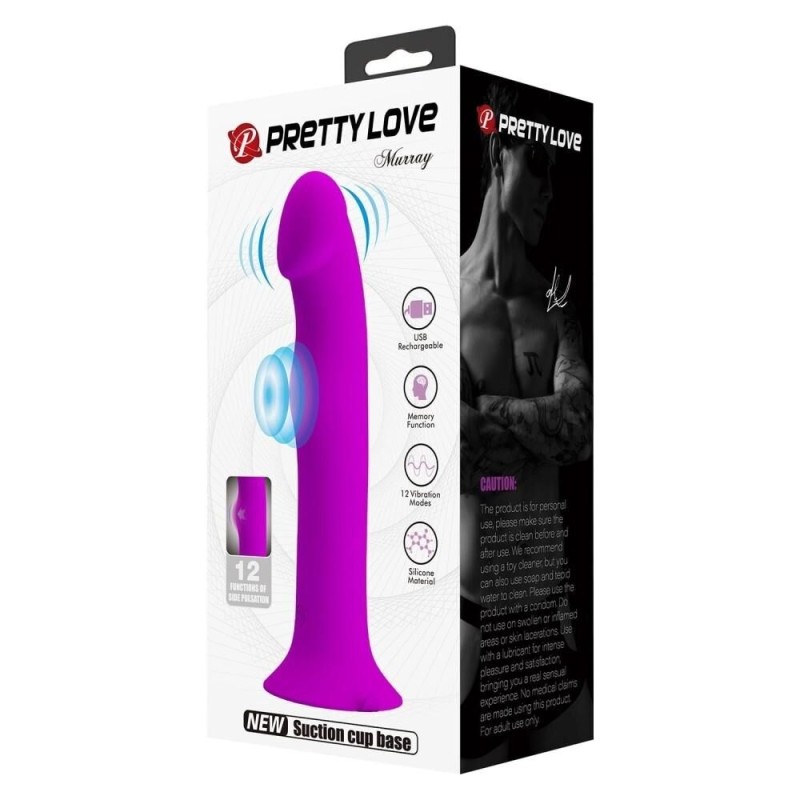 Vibro Murray Pretty Love 17 x 3.8 cm Violet Vibro Murray Pretty Love 17 x 3.8 cm Violet