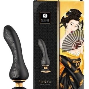 Stimulateur intime Shunga Sanya Noir Stimulateur intime Shunga Sanya Noir
