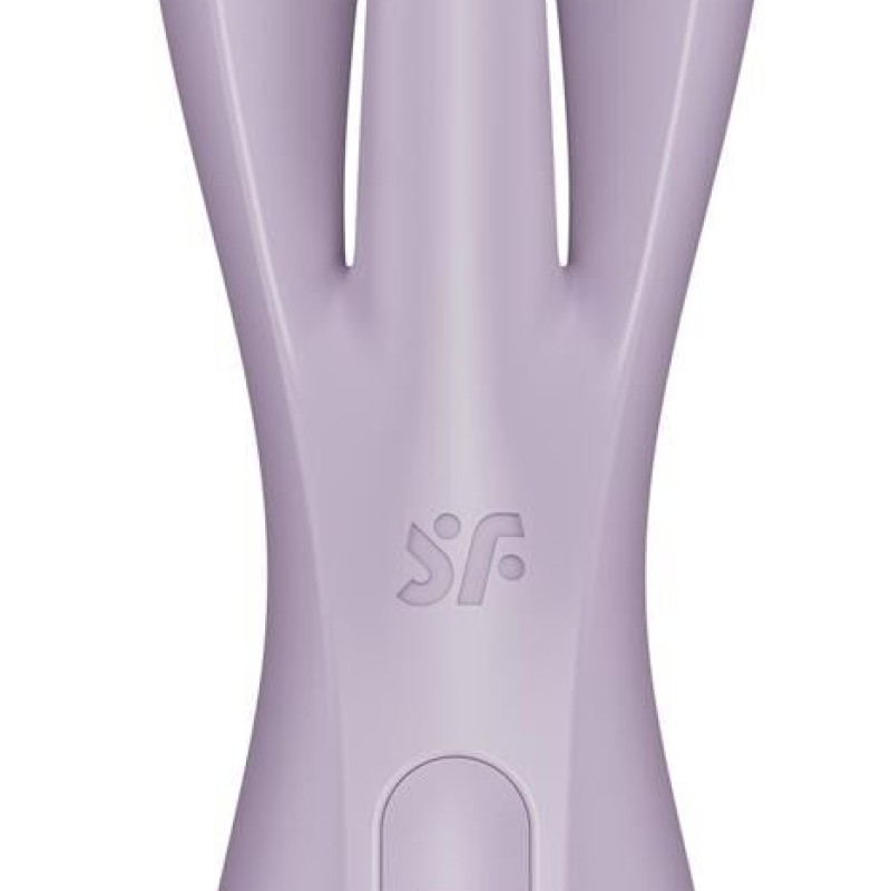 Stimulateur de clitoris vibrant Threesome 2 Satisfyer Violet Stimulateur de clitoris vibrant Threesome 2 Satisfyer Violet