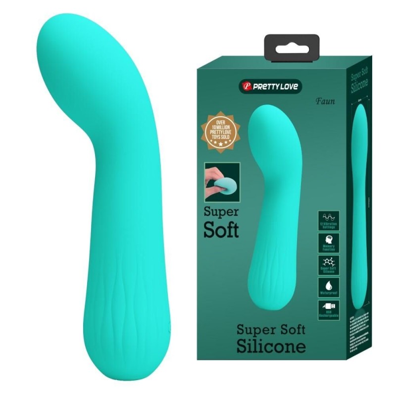 Stimulateur Prostatique Vibrant Faun 14 x 3.4cm Turquoise Stimulateur Prostatique Vibrant Faun 14 x 3.4cm Turquoise