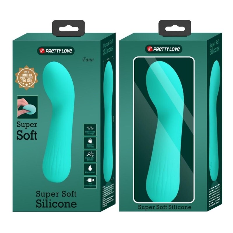 Stimulateur Prostatique Vibrant Faun 14 x 3.4cm Turquoise Stimulateur Prostatique Vibrant Faun 14 x 3.4cm Turquoise