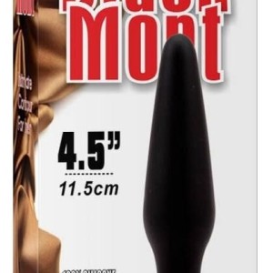 Plug Silicone Black Mont 10 x 3 cm Plug Silicone Black Mont 10 x 3 cm