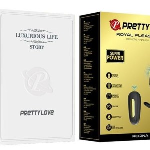 Plug Vibrant Regina Royal Pleasure Pretty Love 8 x 3.4 cm Plug Vibrant Regina Royal Pleasure Pretty Love 8 x 3.4 cm