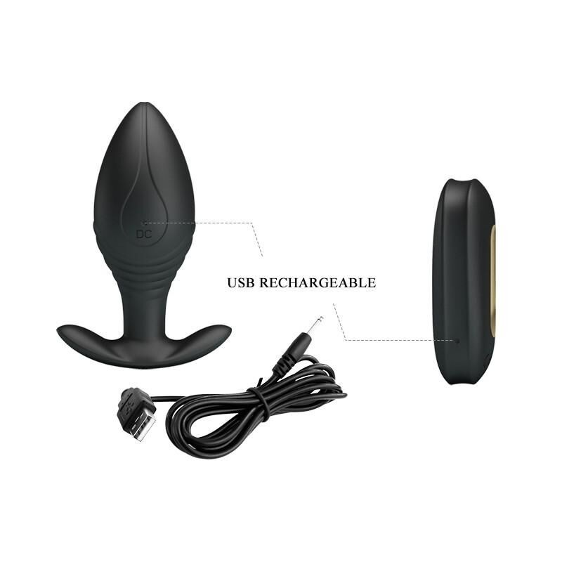 Plug Vibrant Regina Royal Pleasure Pretty Love 8 x 3.4 cm Plug Vibrant Regina Royal Pleasure Pretty Love 8 x 3.4 cm