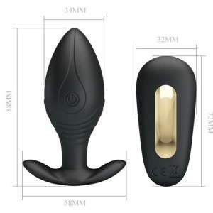 Plug Vibrant Regina Royal Pleasure Pretty Love 8 x 3.4 cm Plug Vibrant Regina Royal Pleasure Pretty Love 8 x 3.4 cm