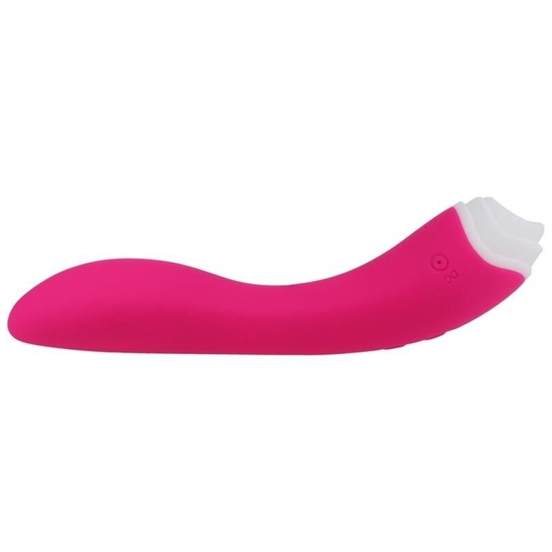 Stimulateur de clitoris et Point G Licky 20cm Rose Stimulateur de clitoris et Point G Licky 20cm Rose
