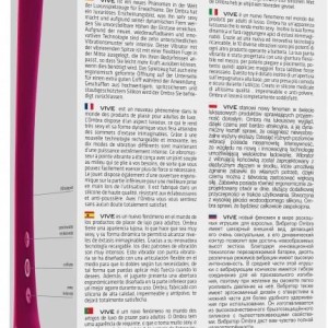 Stimulateur vibrant Ombra Vive 12 x 3.5cm Rose Stimulateur vibrant Ombra Vive 12 x 3.5cm Rose