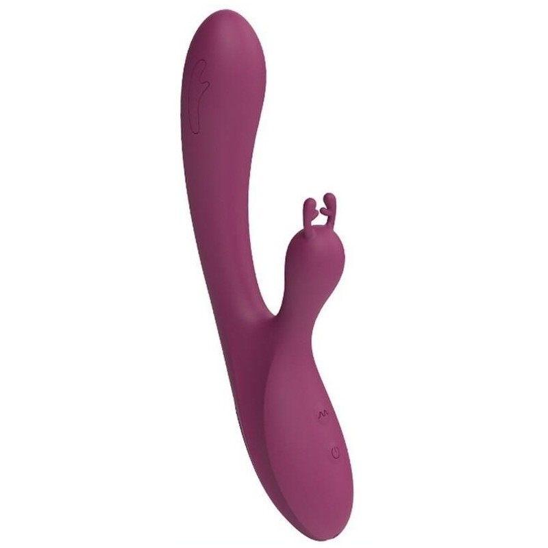 Vibro Rabbit Deer Jack 23cm Violet Vibro Rabbit Deer Jack 23cm Violet