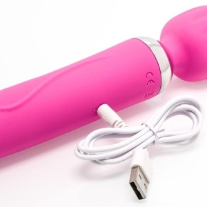 Vibro Wand Double Fun 17.5 x 4.5cm Rose Vibro Wand Double Fun 17.5 x 4.5cm Rose