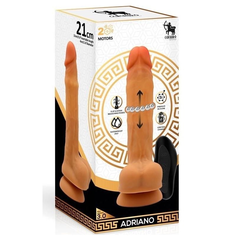 Gode vibrant Adriano Centauro 15 x 4cm Gode vibrant Adriano Centauro 15 x 4cm