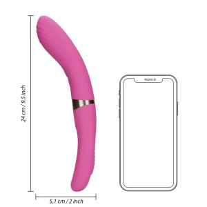 Vibro Réversible Point G Lisa 12 x 4.3cm Vibro Réversible Point G Lisa 12 x 4.3cm