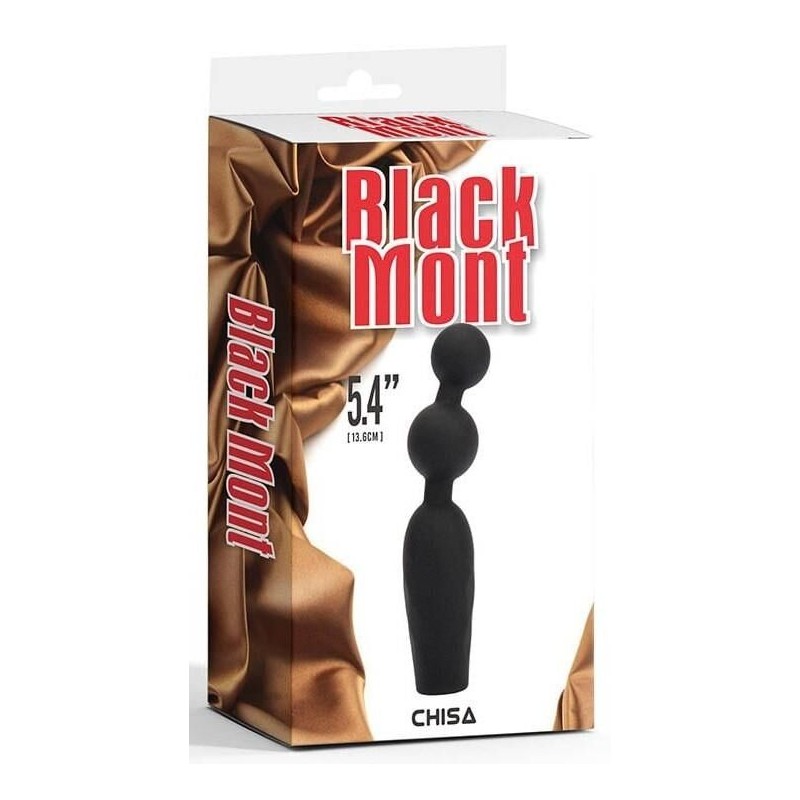Vibro Booty Black Mont 7 x 2.9cm Vibro Booty Black Mont 7 x 2.9cm