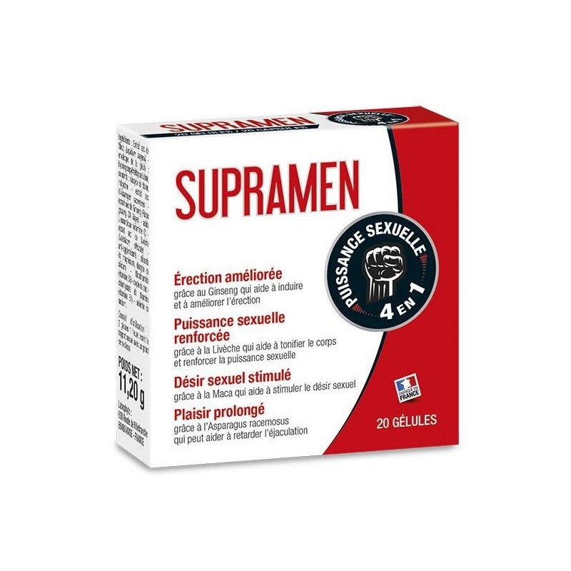 Stimulant Supramen 20 gélules Stimulant Supramen 20 gélules