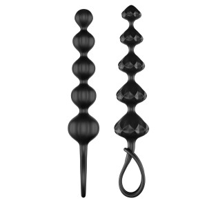 Kit de 2 chapelets Satisfyer beads - Noirs Kit de 2 chapelets Satisfyer beads - Noirs