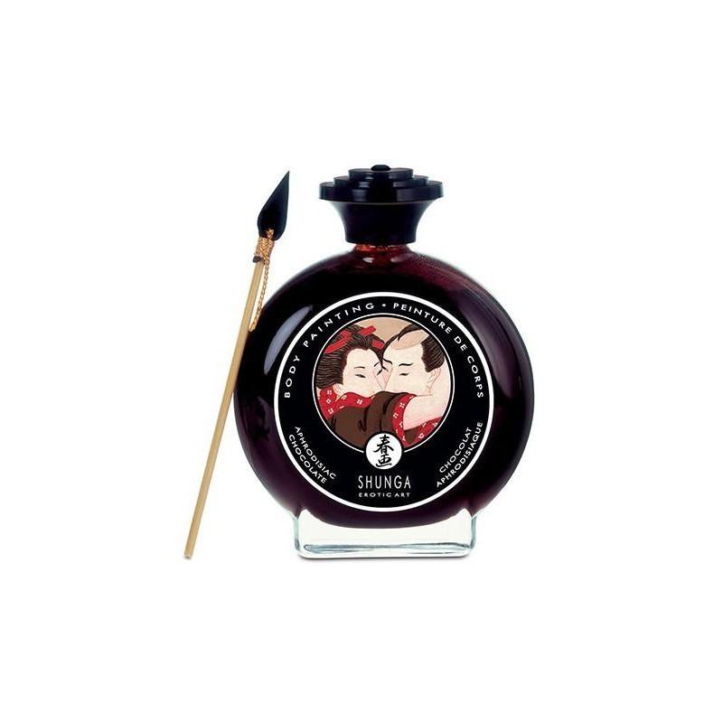 Peinture corporelles au Chocolat - Shunga-100ml Peinture corporelles au Chocolat - Shunga-100ml