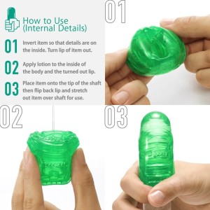 Gaine de masturbation Uni 01 Emerald Gaine de masturbation Uni 01 Emerald