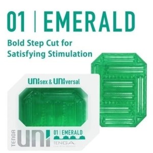 Gaine de masturbation Uni 01 Emerald Gaine de masturbation Uni 01 Emerald