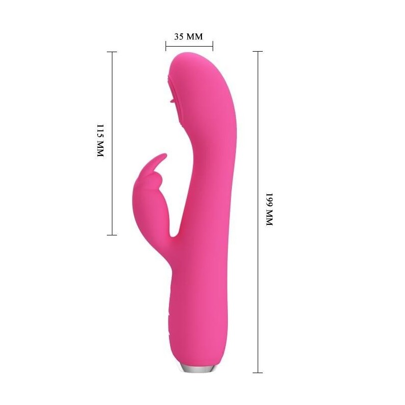 Vibro Rabbit Licking Rachel 11 x 3.5cm Vibro Rabbit Licking Rachel 11 x 3.5cm