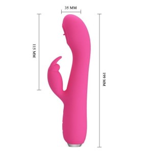 Vibro Rabbit Licking Rachel 11 x 3.5cm Vibro Rabbit Licking Rachel 11 x 3.5cm