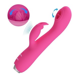 Vibro Rabbit Licking Rachel 11 x 3.5cm Vibro Rabbit Licking Rachel 11 x 3.5cm