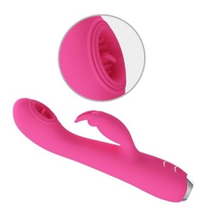 Vibro Rabbit Licking Rachel 11 x 3.5cm Vibro Rabbit Licking Rachel 11 x 3.5cm