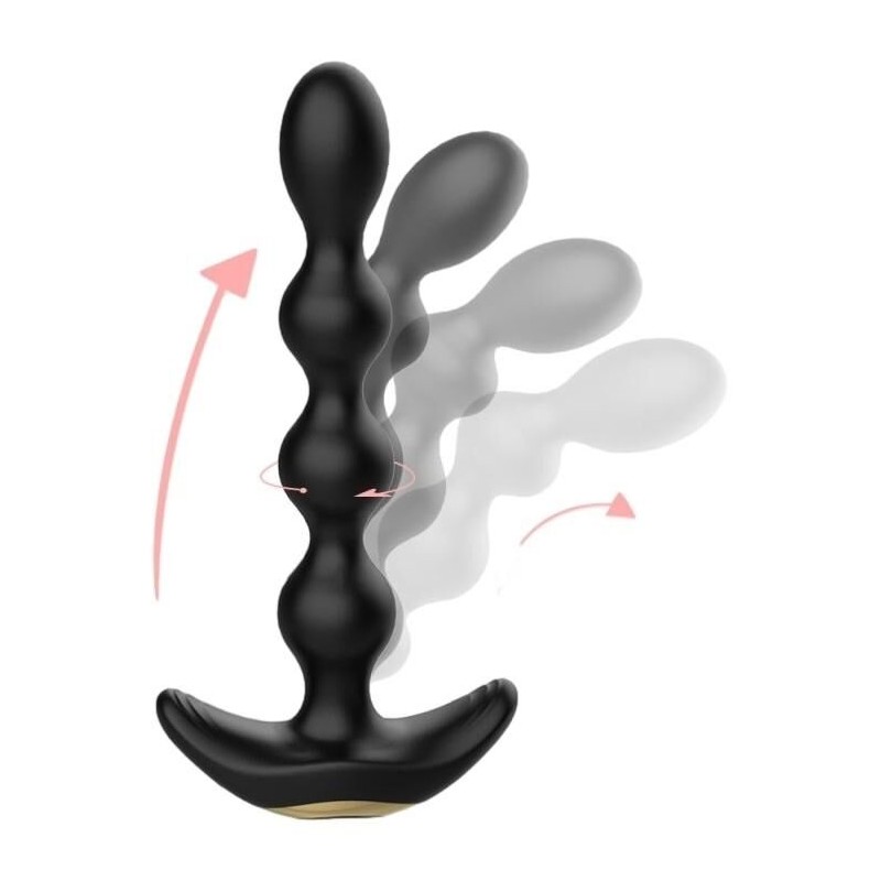 Plug anal avec Boules Austin 16 x 3.2cm Plug anal avec Boules Austin 16 x 3.2cm