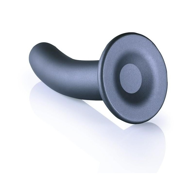 Plug Smooth G-Spot M 14.5 x 3cm Gris Plug Smooth G-Spot M 14.5 x 3cm Gris