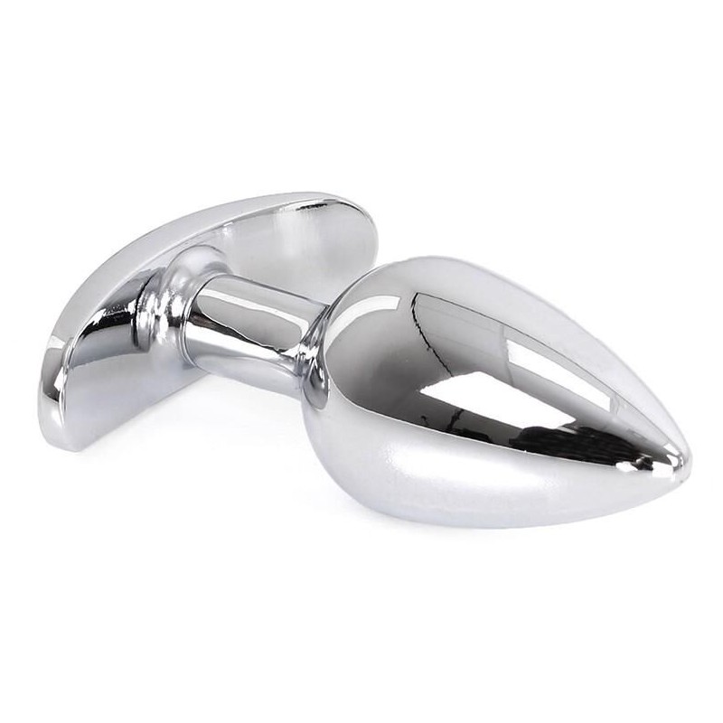 Plug Bijou Anal avec base arrondie Curve 6 x 2.8 cm - Bijou Rose Plug Bijou Anal avec base arrondie Curve 6 x 2.8 cm - Bijou Rose