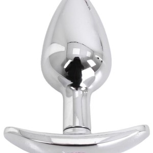 Plug Bijou Anal avec base arrondie Curve 6 x 2.8 cm - Bijou Rose Plug Bijou Anal avec base arrondie Curve 6 x 2.8 cm - Bijou Rose