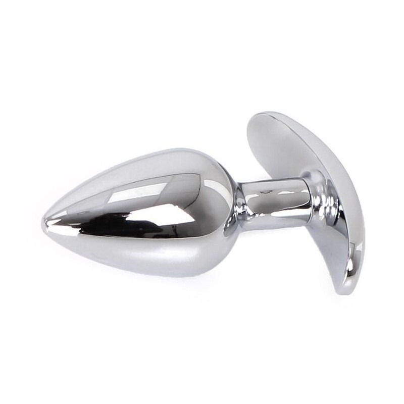 Plug Bijou Anal avec base arrondie Curve 6 x 2.8 cm - Bijou Rose Plug Bijou Anal avec base arrondie Curve 6 x 2.8 cm - Bijou Rose