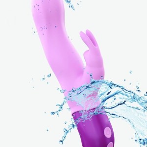 Vibro HELLO RABBIT 24 x 4cm Rose clair Vibro HELLO RABBIT 24 x 4cm Rose clair