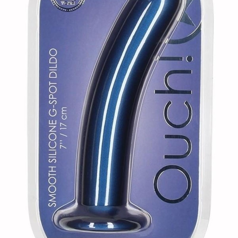 Plug Smooth G-Spot L 17 x 3.5cm Bleu Plug Smooth G-Spot L 17 x 3.5cm Bleu