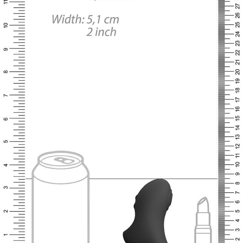 Stimulateur de clitoris Hana Noir Stimulateur de clitoris Hana Noir