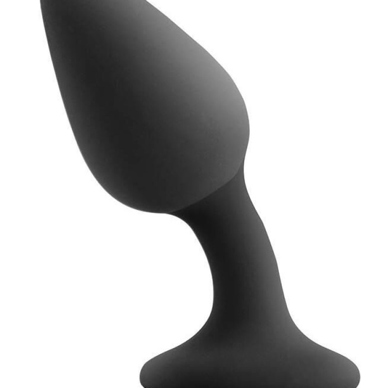 Plug Courbé Knock Renegade 10 x 4cm Noir Plug Courbé Knock Renegade 10 x 4cm Noir