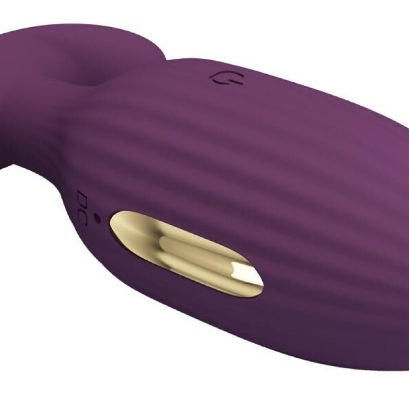 Plug Vibrant et Électro Connecté Jefferson 8 x 3.3cm Plug Vibrant et Électro Connecté Jefferson 8 x 3.3cm
