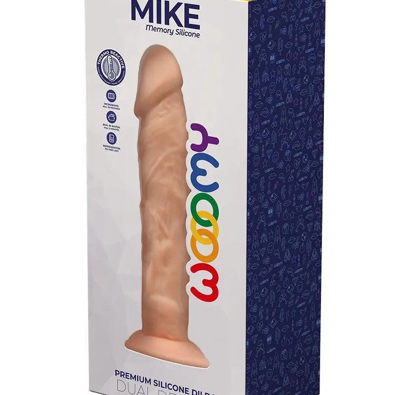 Gode Mike double densité Woomy : sensation réaliste en silicone Gode Mike double densité Woomy : sensation réaliste en silicone