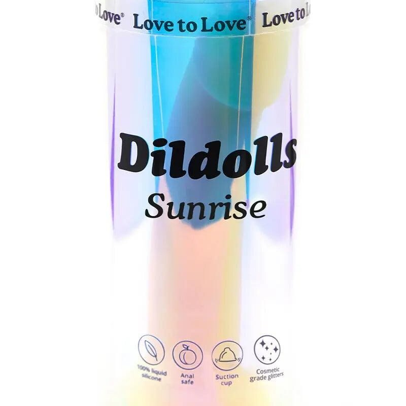 Gode Dildolls Sunrise - Love to Love | Design Coloré et Douceur Gode Dildolls Sunrise - Love to Love | Design Coloré et Douceur
