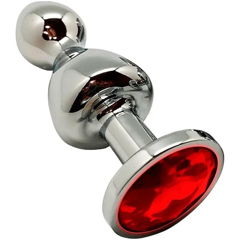 Plug Bijou Lollypop Rouge M - WOOOMY | Élégance et Plaisir Raffiné