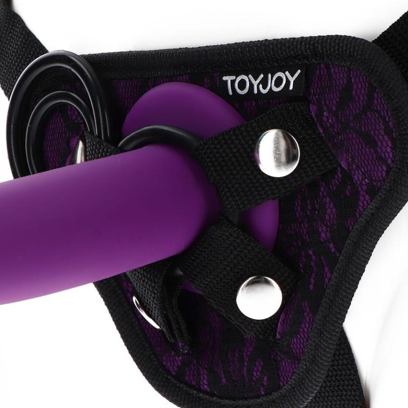 Harnais pour Gode ceinture Strap-On Get Real Violet Harnais pour Gode ceinture Strap-On Get Real Violet