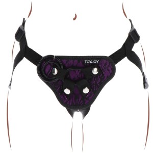 Harnais pour Gode ceinture Strap-On Get Real Violet Harnais pour Gode ceinture Strap-On Get Real Violet