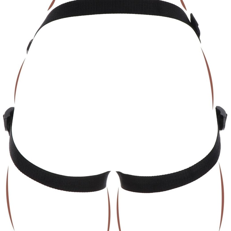 Harnais pour Gode ceinture Strap-On Get Real Violet Harnais pour Gode ceinture Strap-On Get Real Violet
