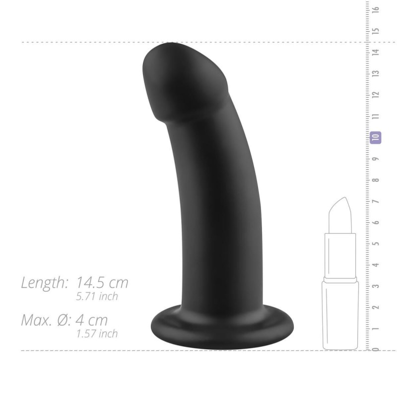 Gode Charlie 13 x 4cm Noir Gode Charlie 13 x 4cm Noir