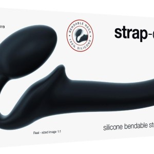 Gode + plug Strap-On-Me Beandable S 15 x 3.5 cm Noir Gode + plug Strap-On-Me Beandable S 15 x 3.5 cm Noir